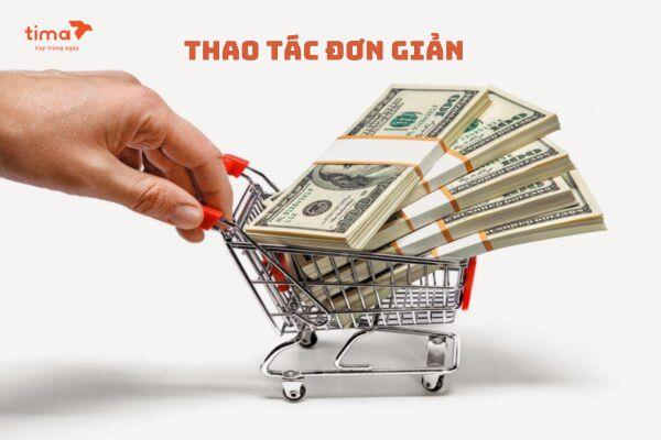 Qua vài thao tác đơn giản, bạn đã có thể thực hiện vay tiền trên Tintincash thành công